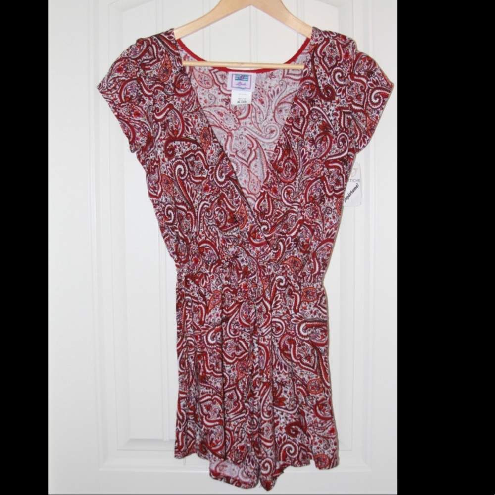 Colorful Printed Romper